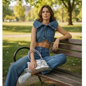 Natasha Zinko funnel-neck top Size S With Tags